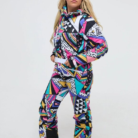 NEW OOSC Curved Ski Suit - Waterproof, Insulated for women 1225 16s8 - Picture 4 of 10